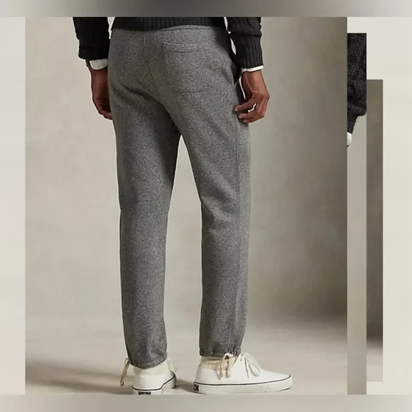 Polo Ralph Lauren Heather Gray Sweatpants  Preppy NWT XXL 🐎 - Picture 4 of 9